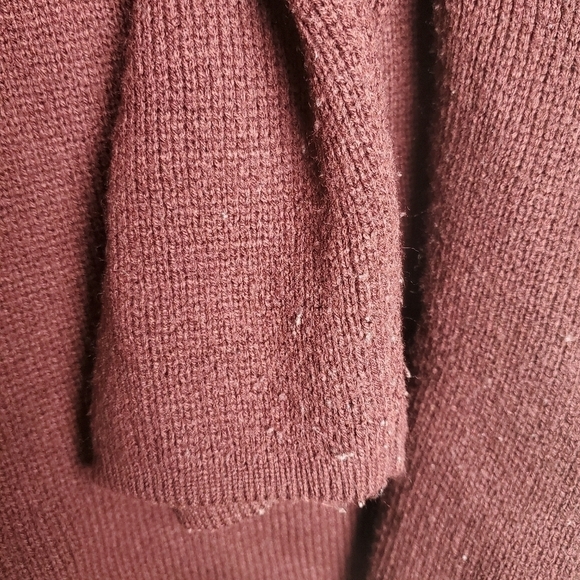 Cleo Cropped Knitted 3/4 Sleeves Sweater Size Large - Picture 10 of 10